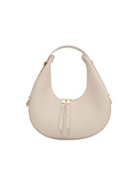 PU Leather Crescent Tote Handbag Top-Handle Shoulder Bag for Work